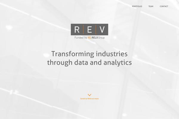 reedelsevierventures.com site used Rev