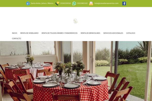 Site using Speed Contact Bar plugin