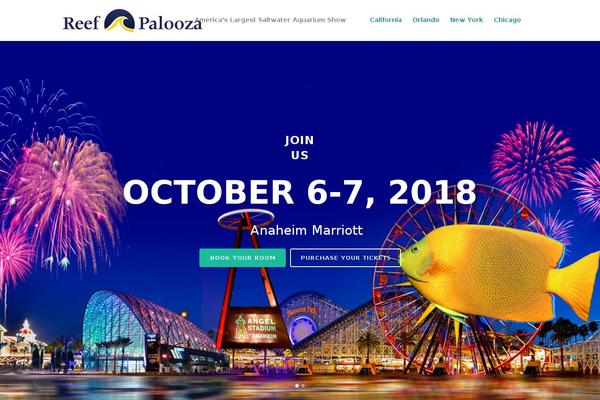 reefapaloozashow.org site used Reef