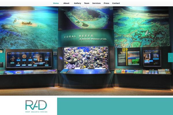 Scroller theme site design template sample