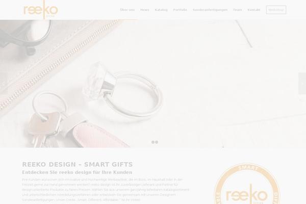 Enfold theme site design template sample