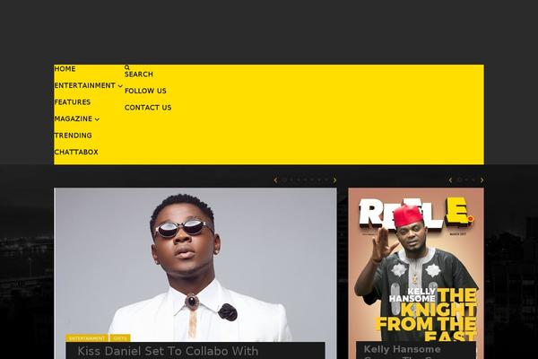 Chirps theme site design template sample
