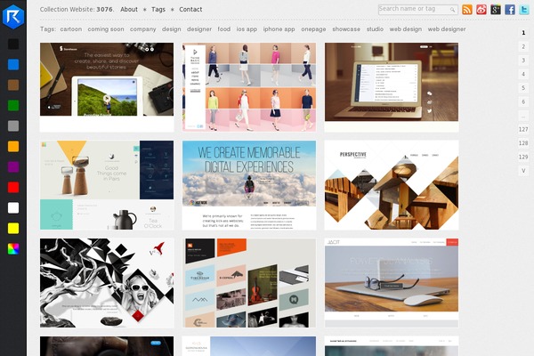 Site using Image Lazy Load plugin