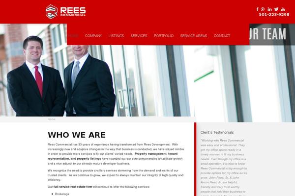 Wp Estate theme site design template sample