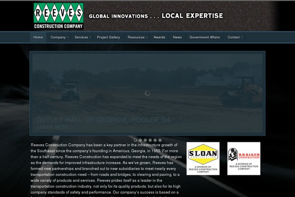 Empire theme site design template sample
