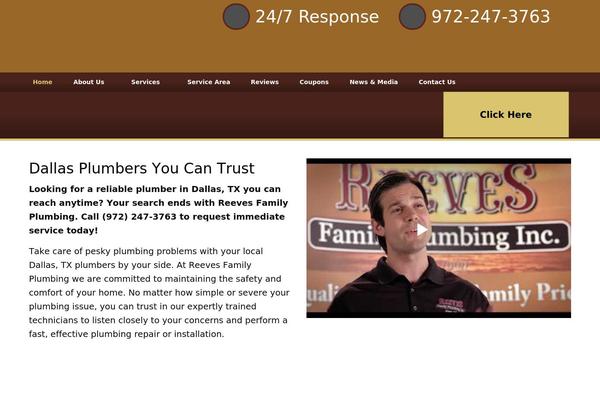 Plumberseo theme site design template sample