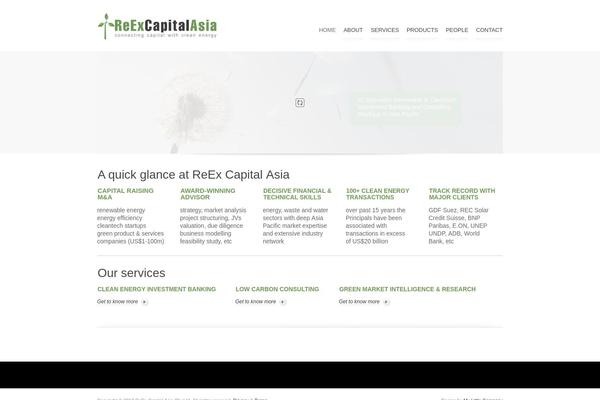 Progressio theme site design template sample