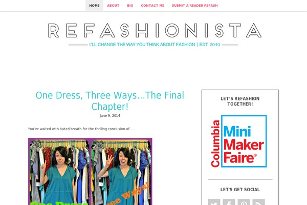 Site using WP Post Navigation plugin