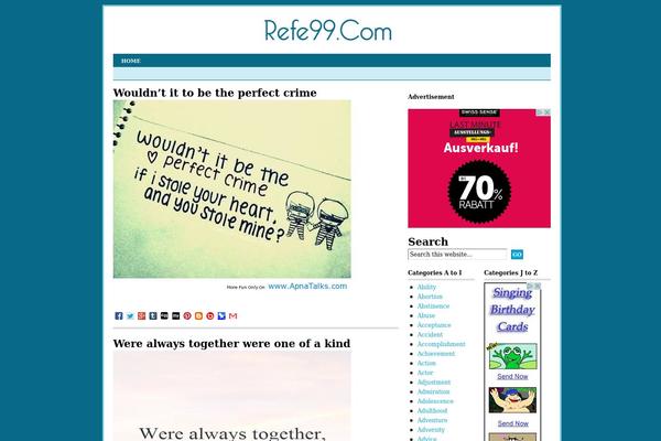 Blog Way theme site design template sample