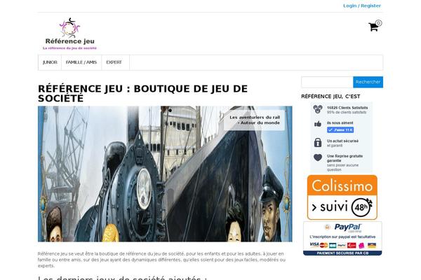 MaxStore theme site design template sample