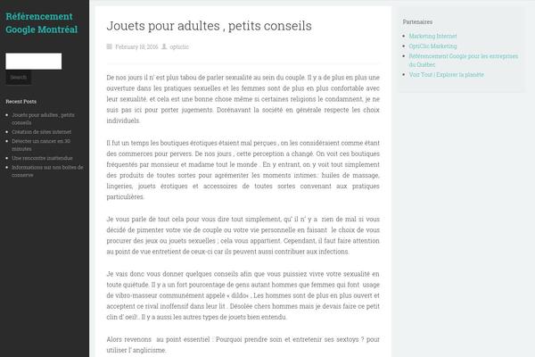 Hudson theme site design template sample