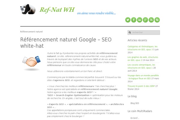 Nano3 theme site design template sample