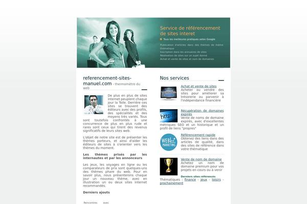 Esperanza Lite theme site design template sample