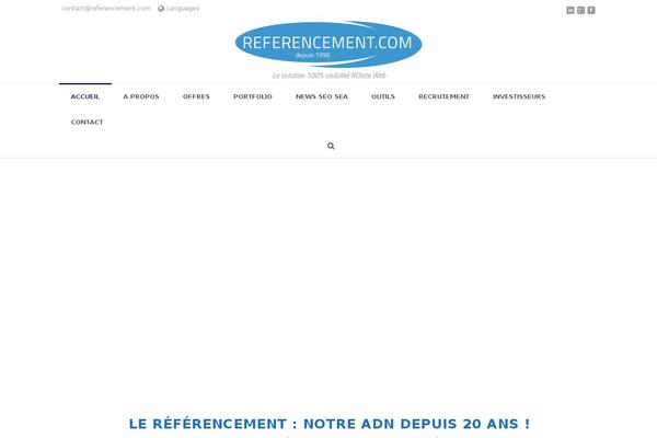 Jupiter theme site design template sample