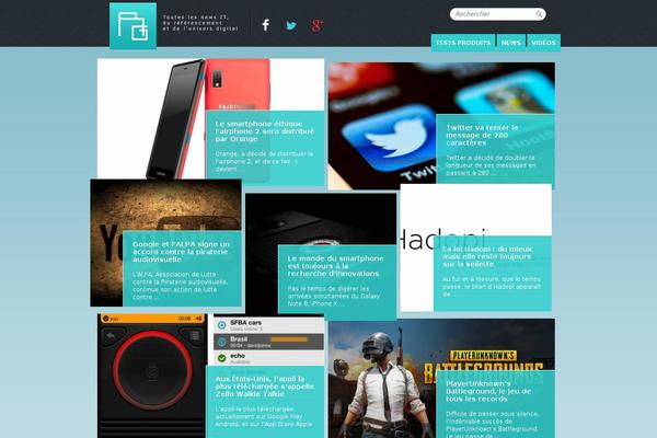 Site using Collapsible Widget Area plugin