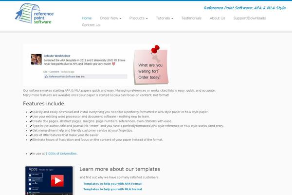 Customizr-child theme site design template sample