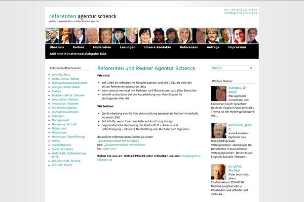 referenten-agentur-schenck.de site used Arras-child