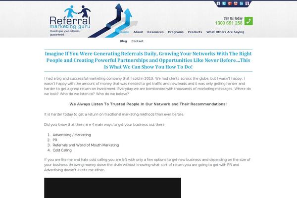 Rmg theme site design template sample