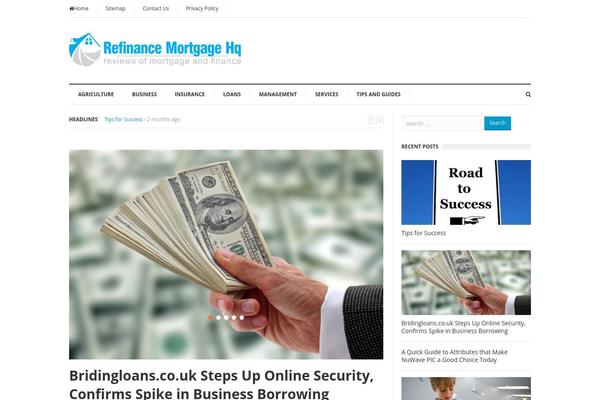 SuperNews theme site design template sample