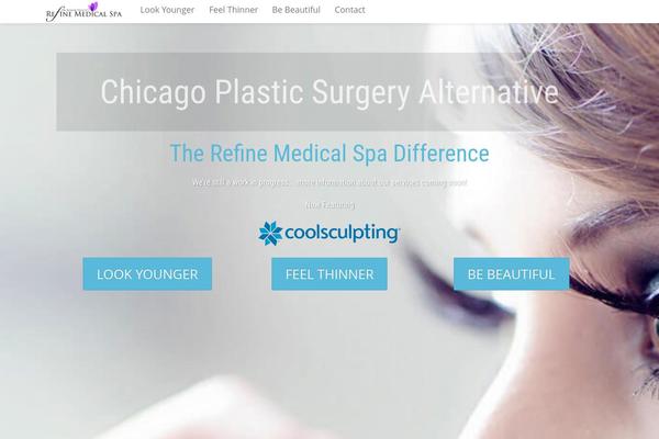 Ultimatum theme site design template sample