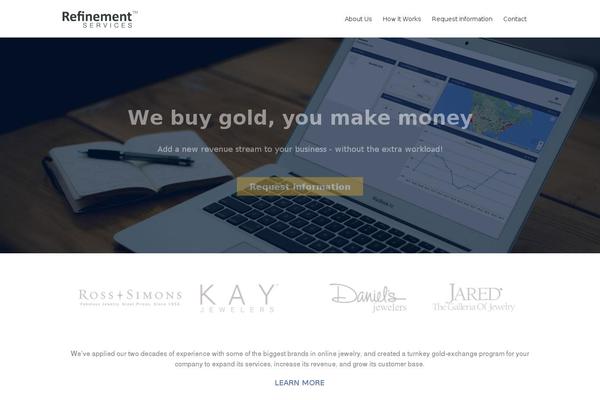 Avada Child theme site design template sample