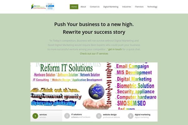 Estudio theme site design template sample