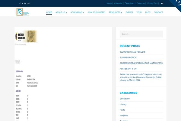 Arsim theme site design template sample