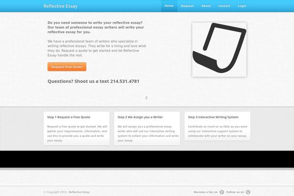 reflectivessay.com site used daydream