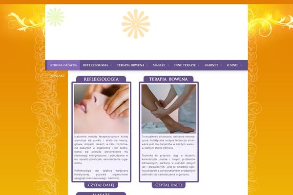 Skin theme site design template sample
