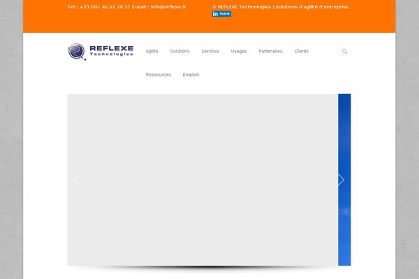Site using Showcase - Visual Composer Addon plugin