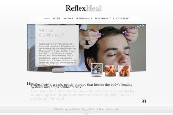 SimplePress theme site design template sample