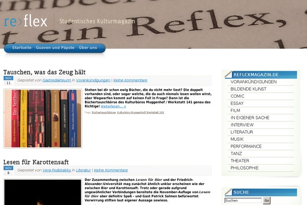 Arclite theme site design template sample