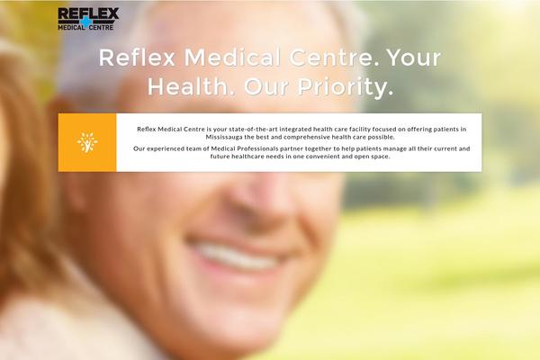 Reflex theme site design template sample
