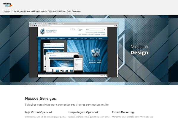 Layers theme site design template sample