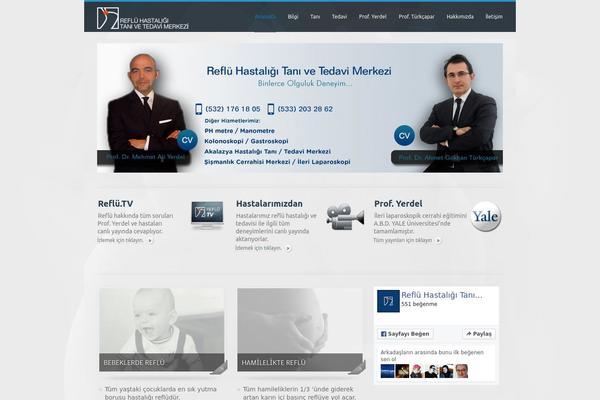 Progressio theme site design template sample