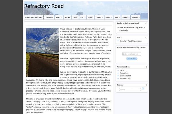 Suffusion theme site design template sample