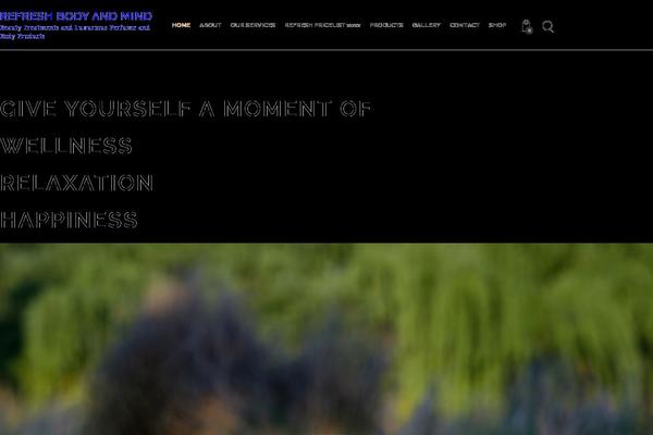 Jacqueline theme site design template sample