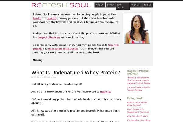 Thesis 1.8.5 theme site design template sample