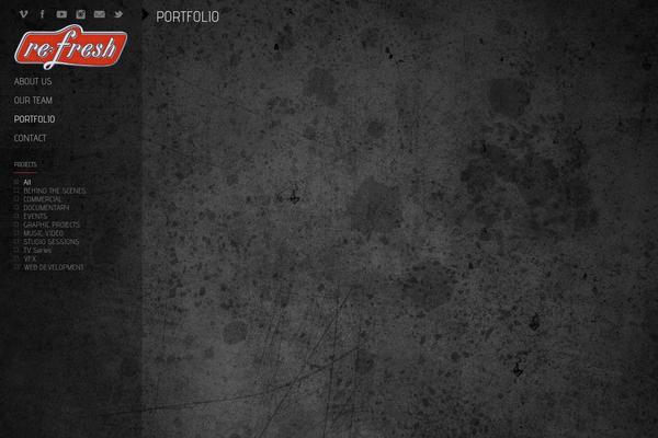 Division theme site design template sample