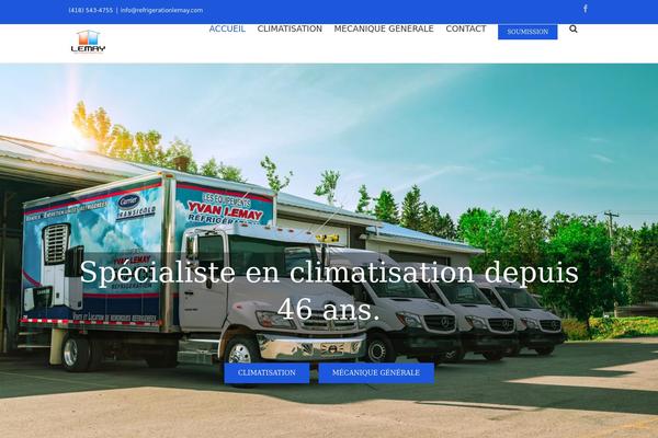 Avada theme site design template sample