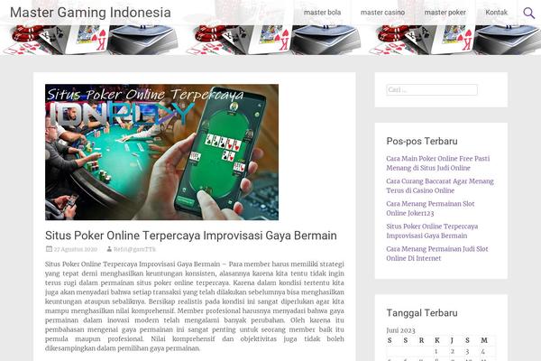 Twenty Twenty-Three theme site design template sample
