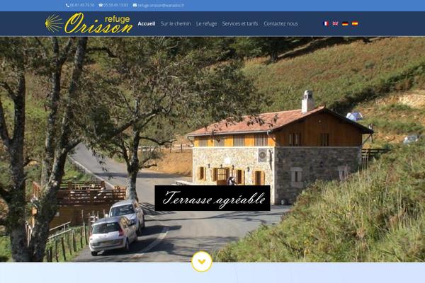 Vertex theme site design template sample
