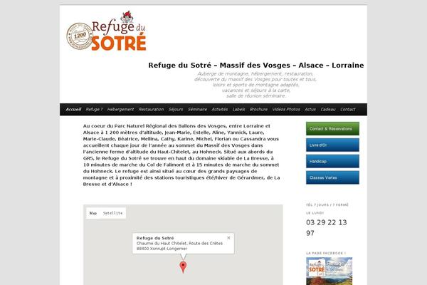 Site using BNS Add Widget plugin