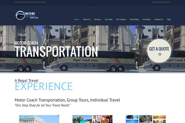 regalcoachlines.com site used Appictheme2