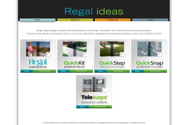 Regaltheme theme site design template sample