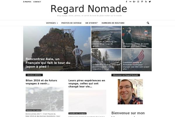 NewsMag theme site design template sample