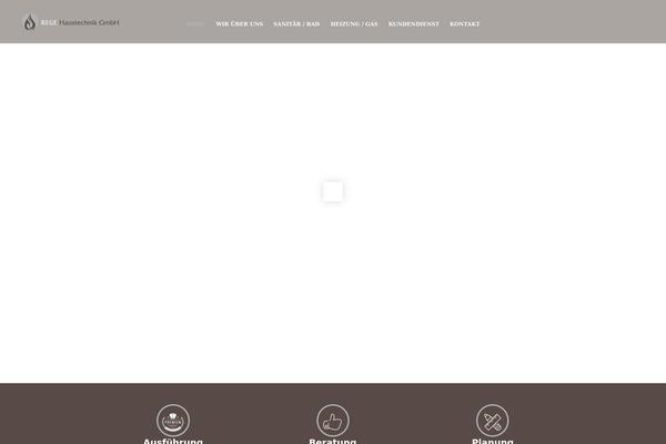 Corgan theme site design template sample