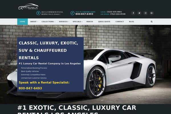 Foxuhost theme site design template sample
