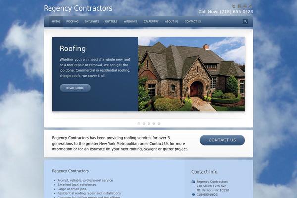 Dejavu theme site design template sample