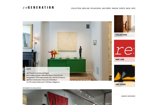 regenerationfurniture.com site used Regeneration